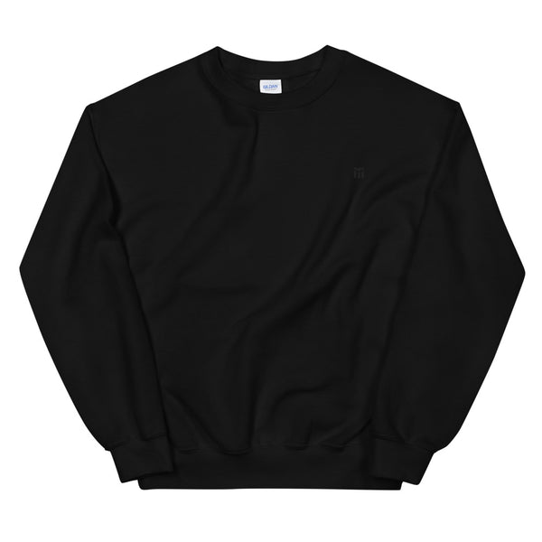 Black on Black Gildan Sweatshirt