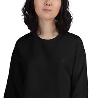 Black on Black Gildan Sweatshirt